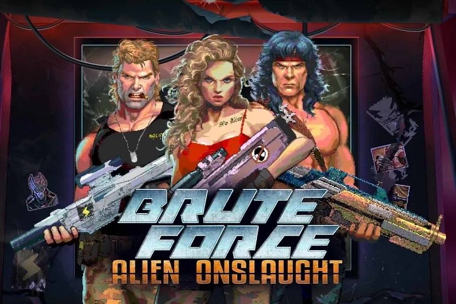 Brute Force Alien Onslaught slot