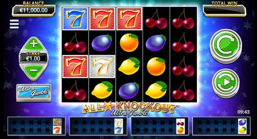 All Star Knockout Ultra Gamble slot