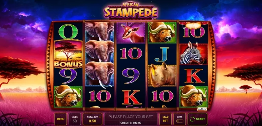 African Stampede slot