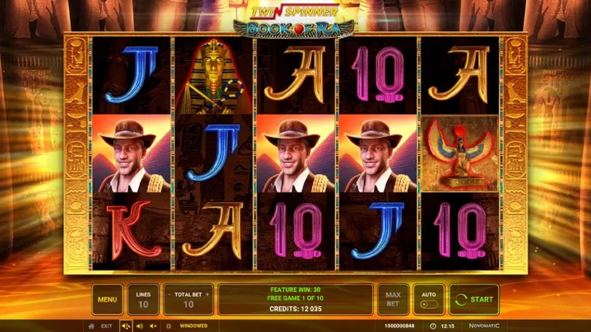 Twin Spinner Book of Ra Deluxe slot