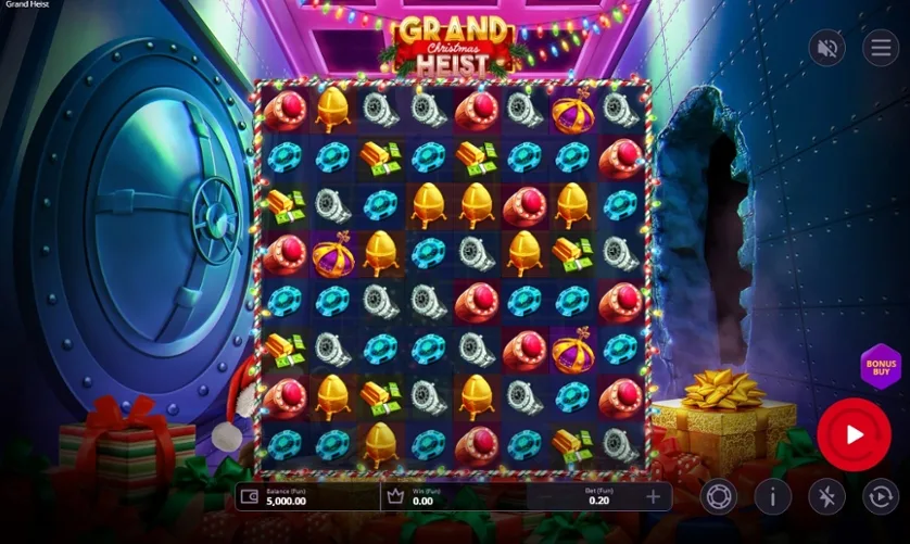 Christmas Grand Heist Feature Buy slot