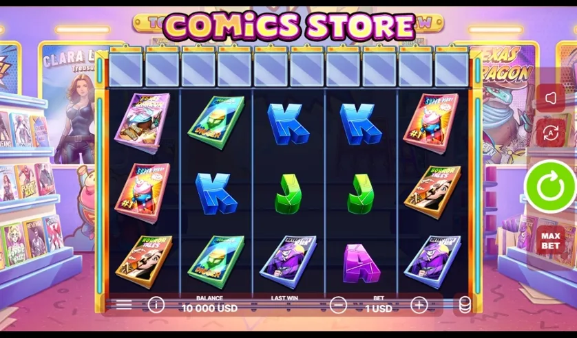 Comic Store slot
