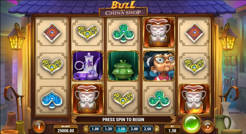 Bull in a China Shop slot