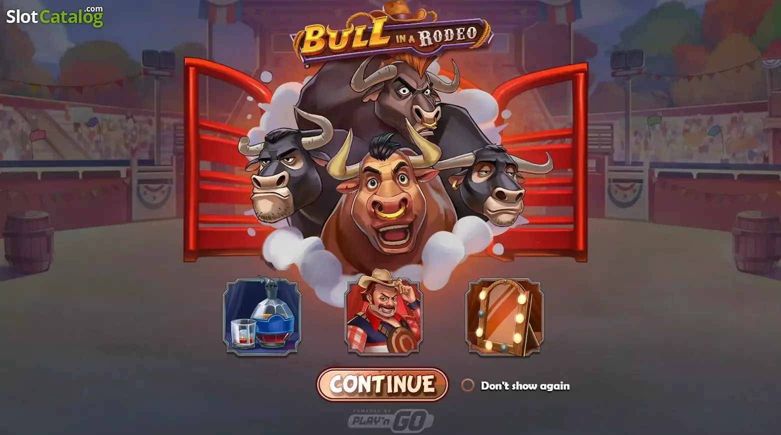 Bull in a Rodeo slot