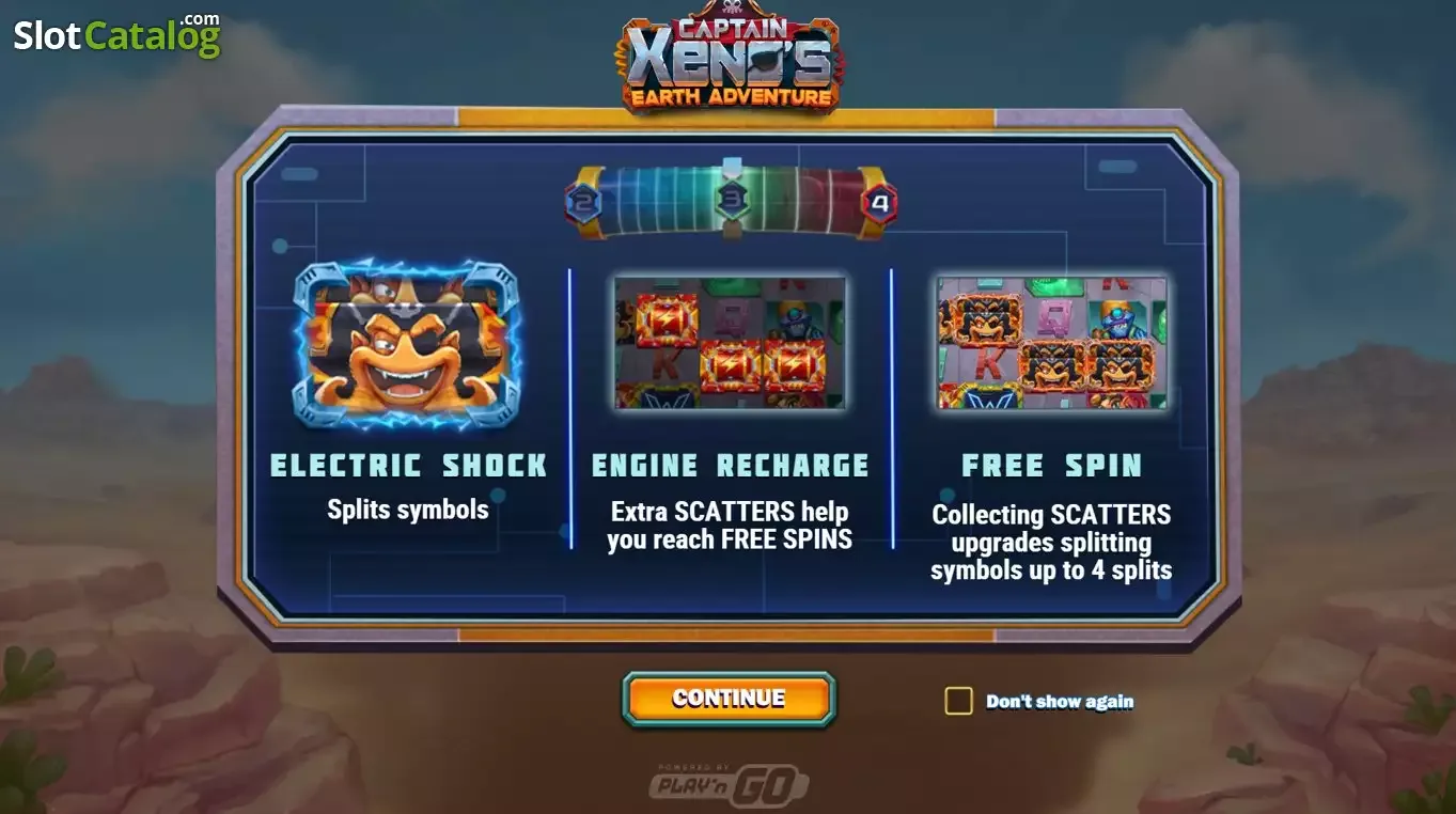 Captain Xeno's Earth Adventure slot