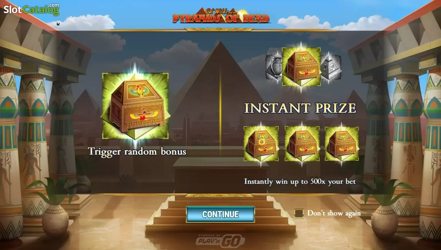Cat Wilde and the Pyramids of Dead slot