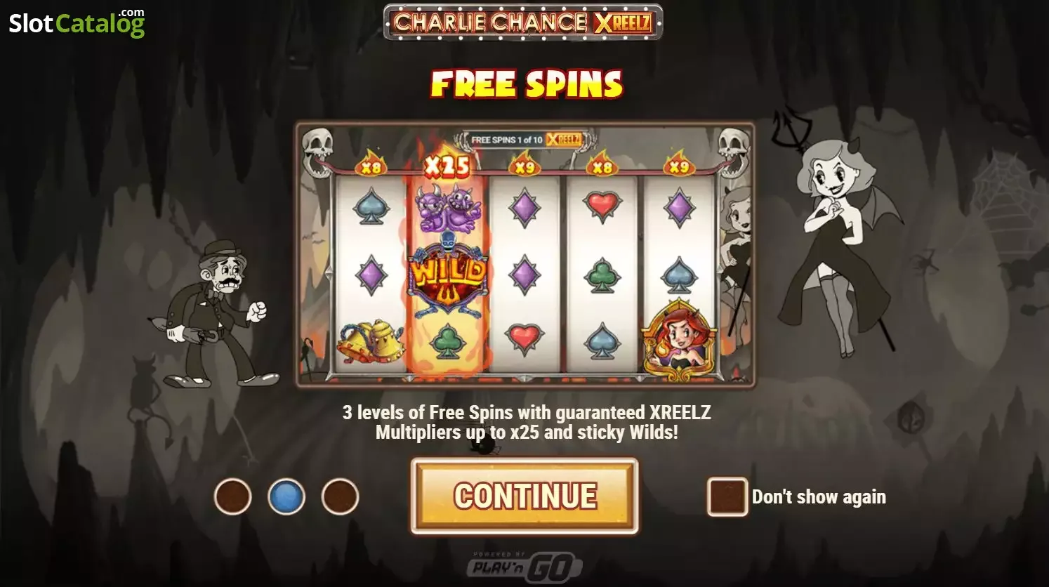 Charlie Chance XReelz slot