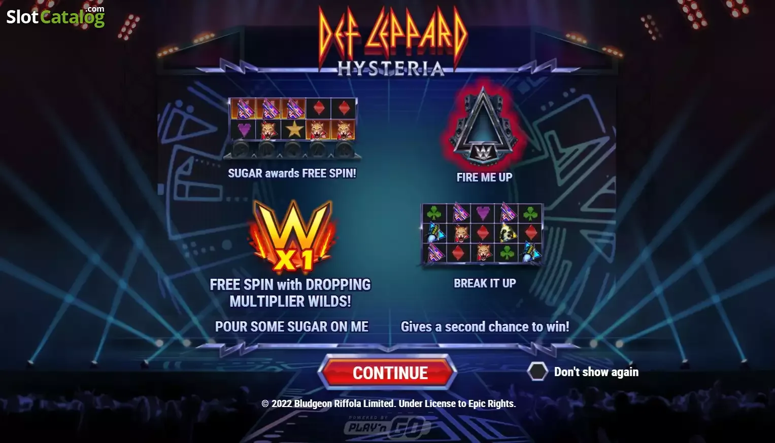 Def Leppard Hysteria slot