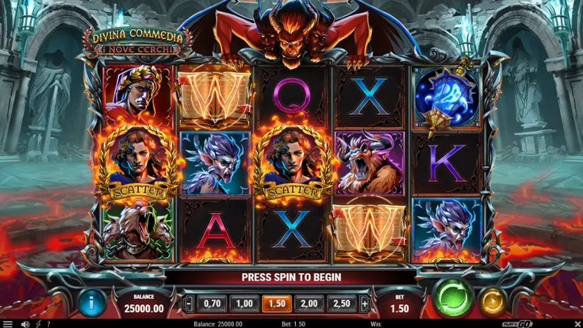 Divina Commedia I Nove Cerchi slot