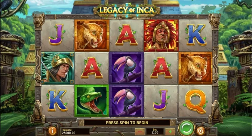 Legacy of Inca slot