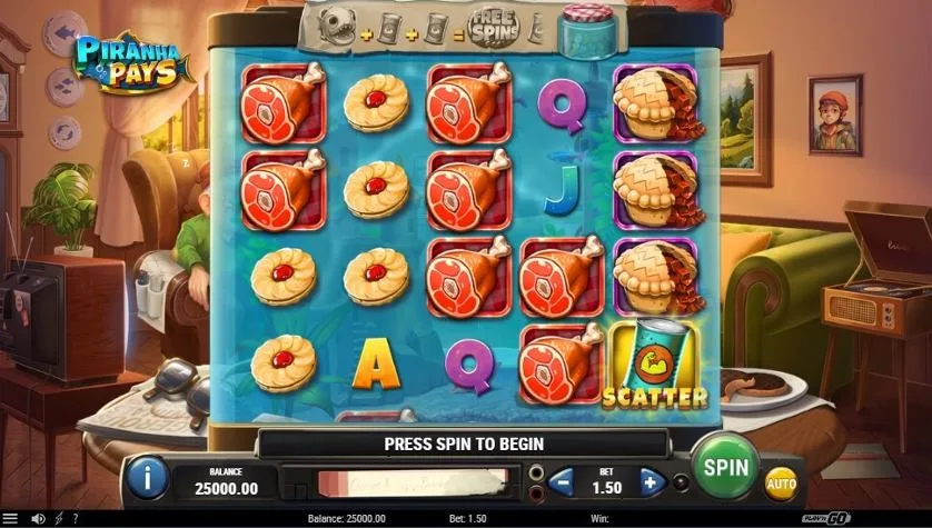 Piranha Pays slot
