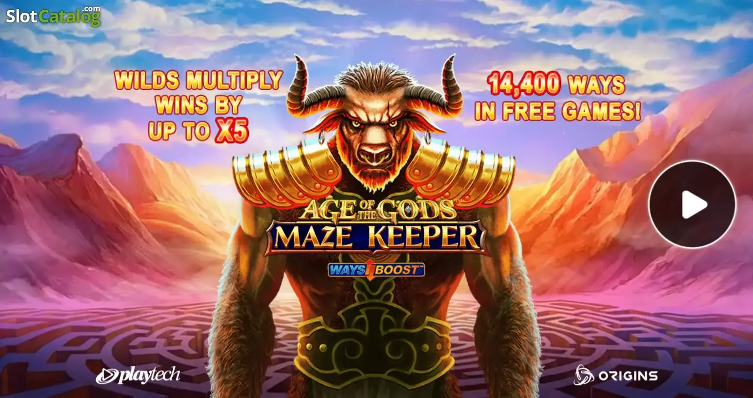 Age of the Gods: Maze Keeper slot