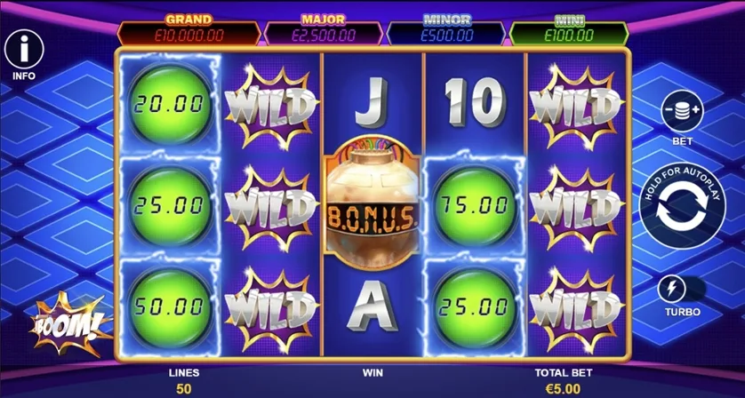 Boom slot