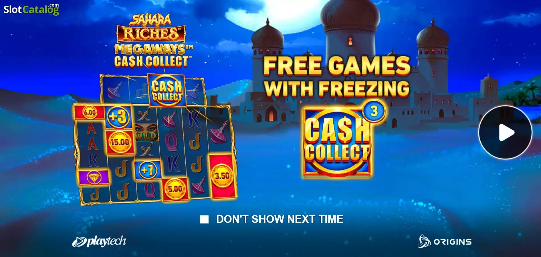 Cash Collect Sahara Riches Megaways slot