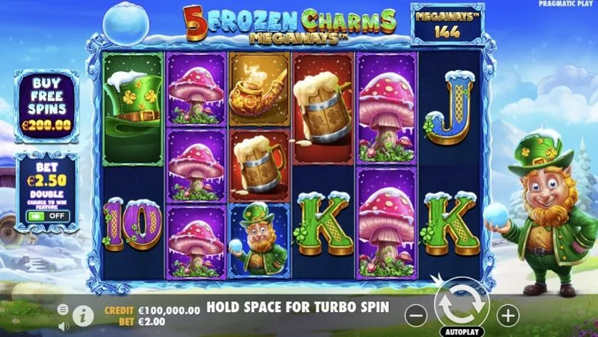 5 Frozen Charms Megaways slot