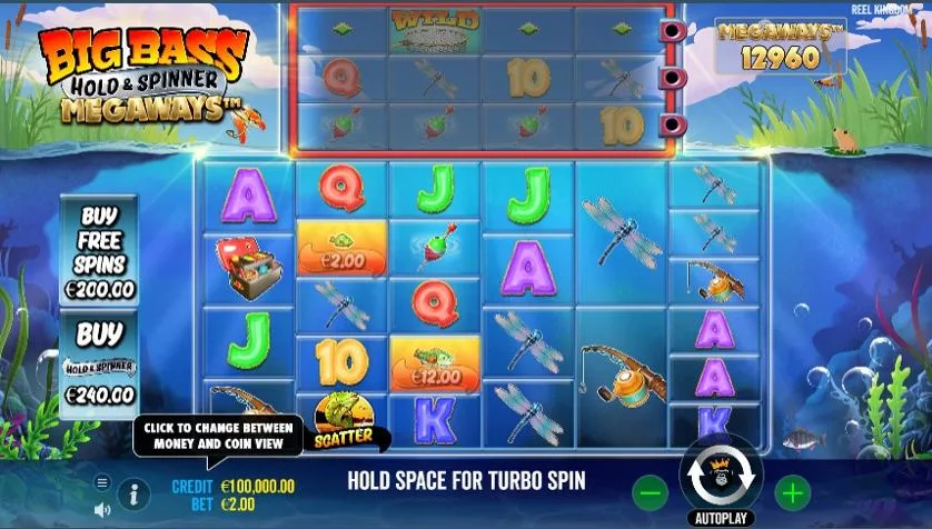 Big Bass Hold & Spinner Megaways slot