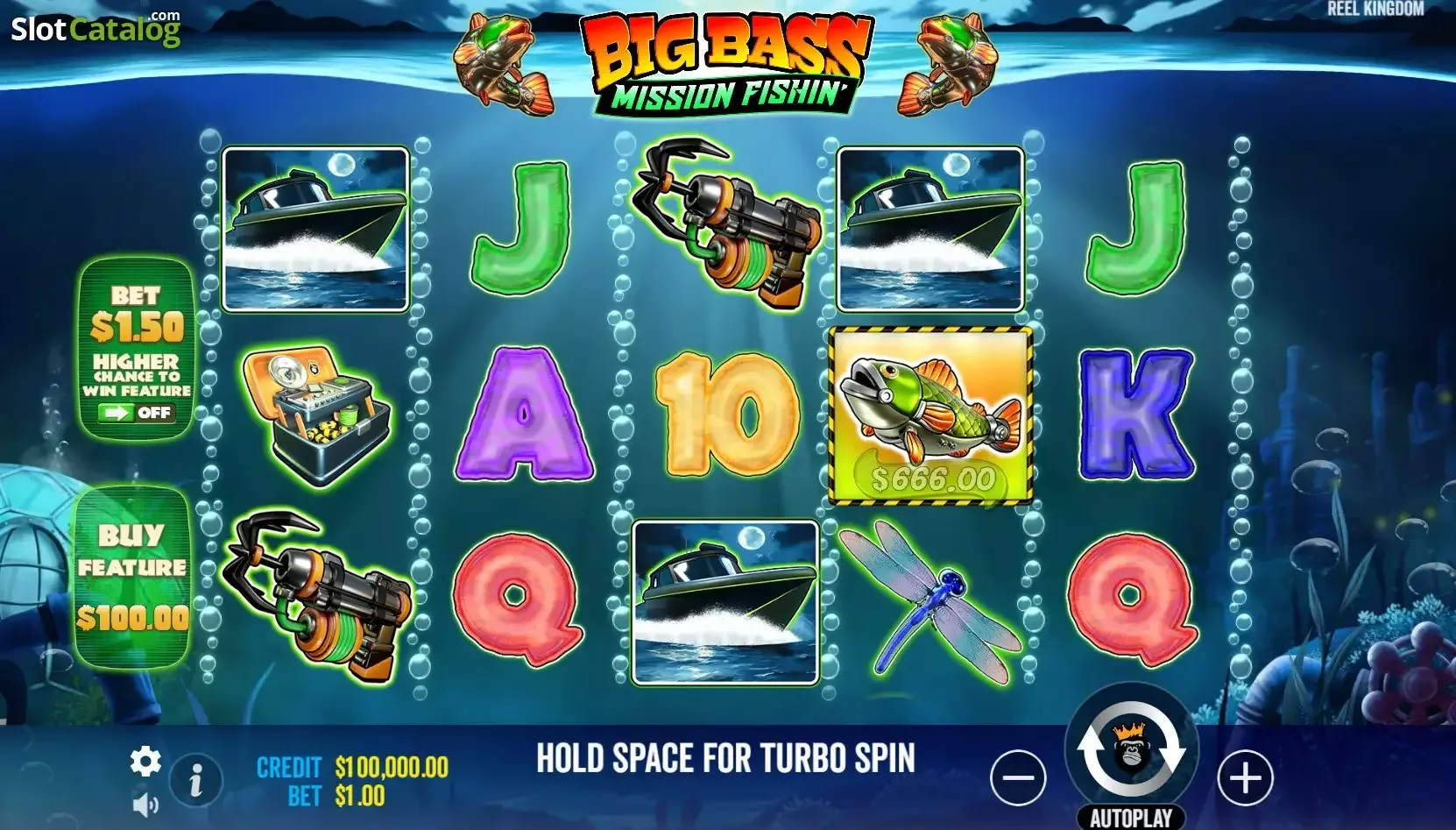 Big Bass Mission Fishin' slot