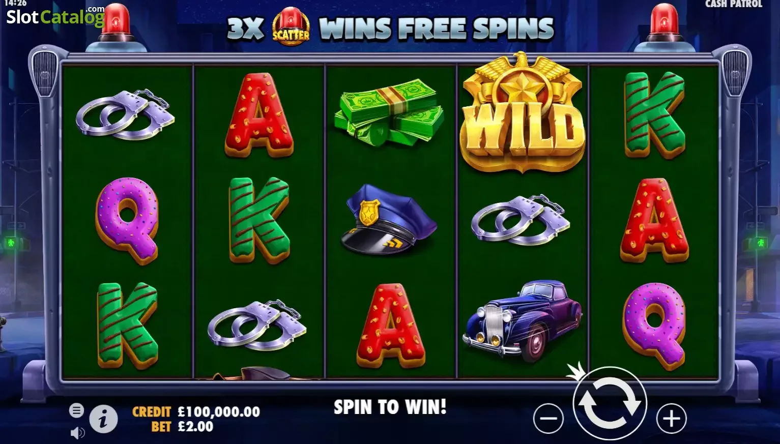 Cash Patrol slot