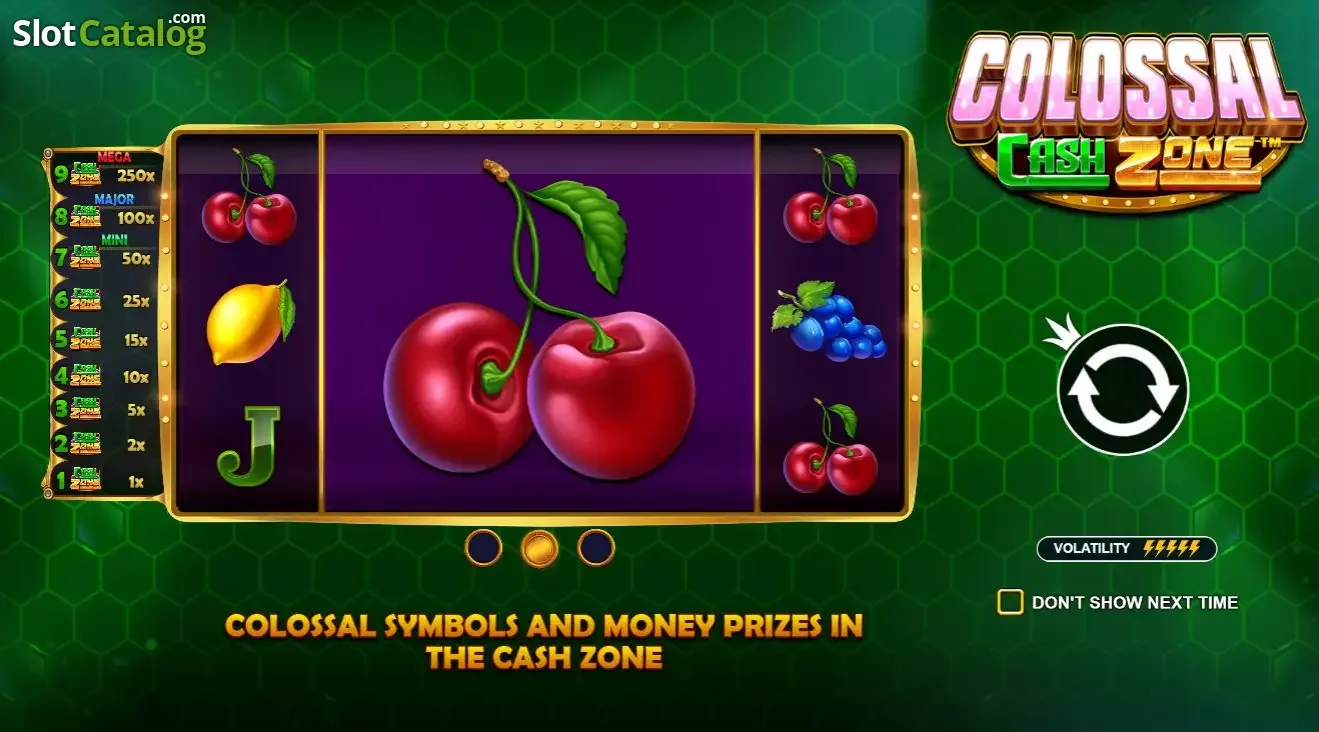 Colossal Cash Zone slot