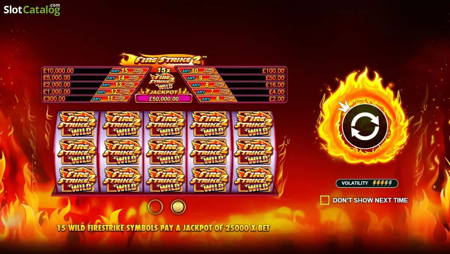 Fire Strike 2 slot