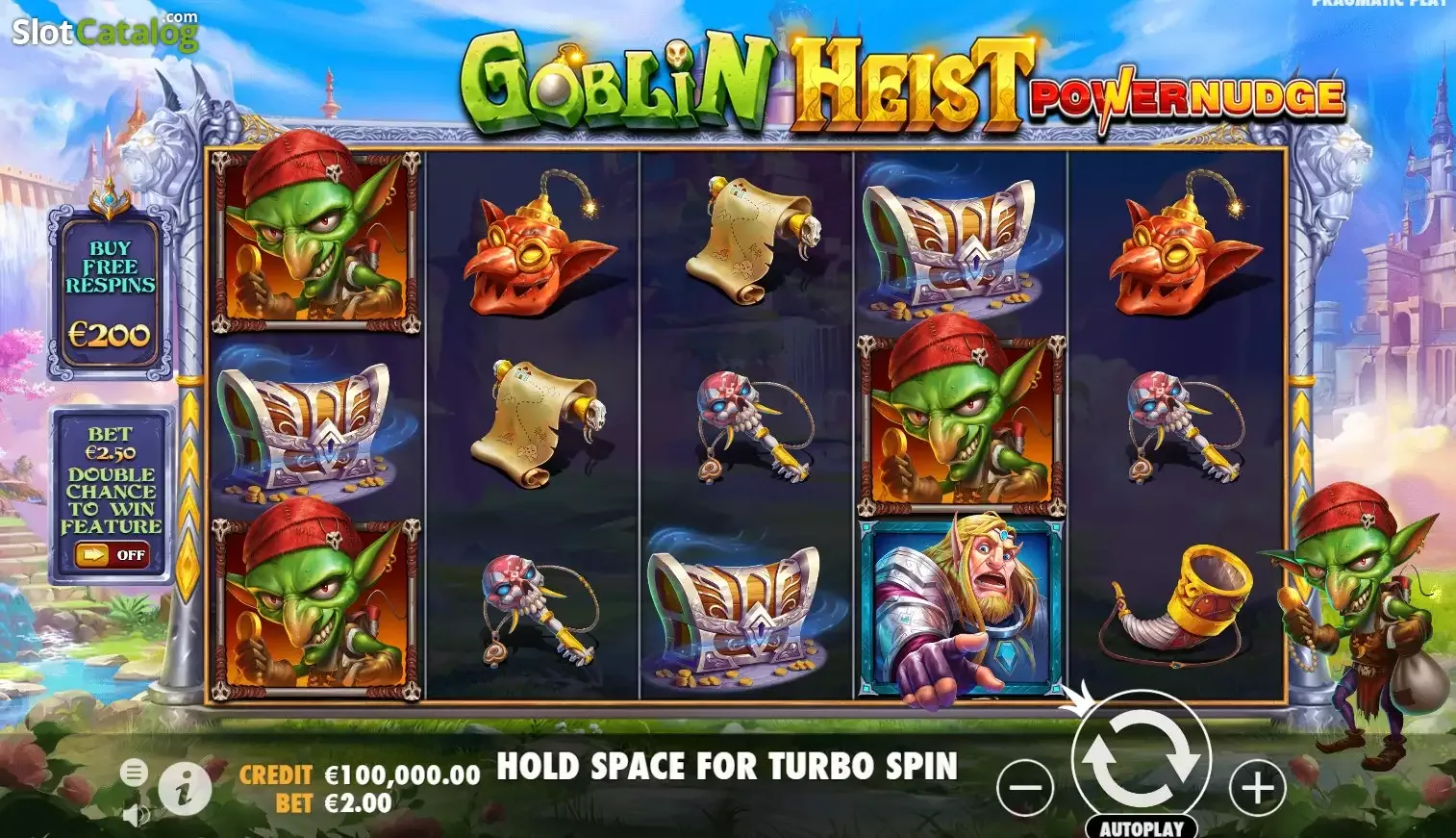 Goblin Heist Powernudge slot