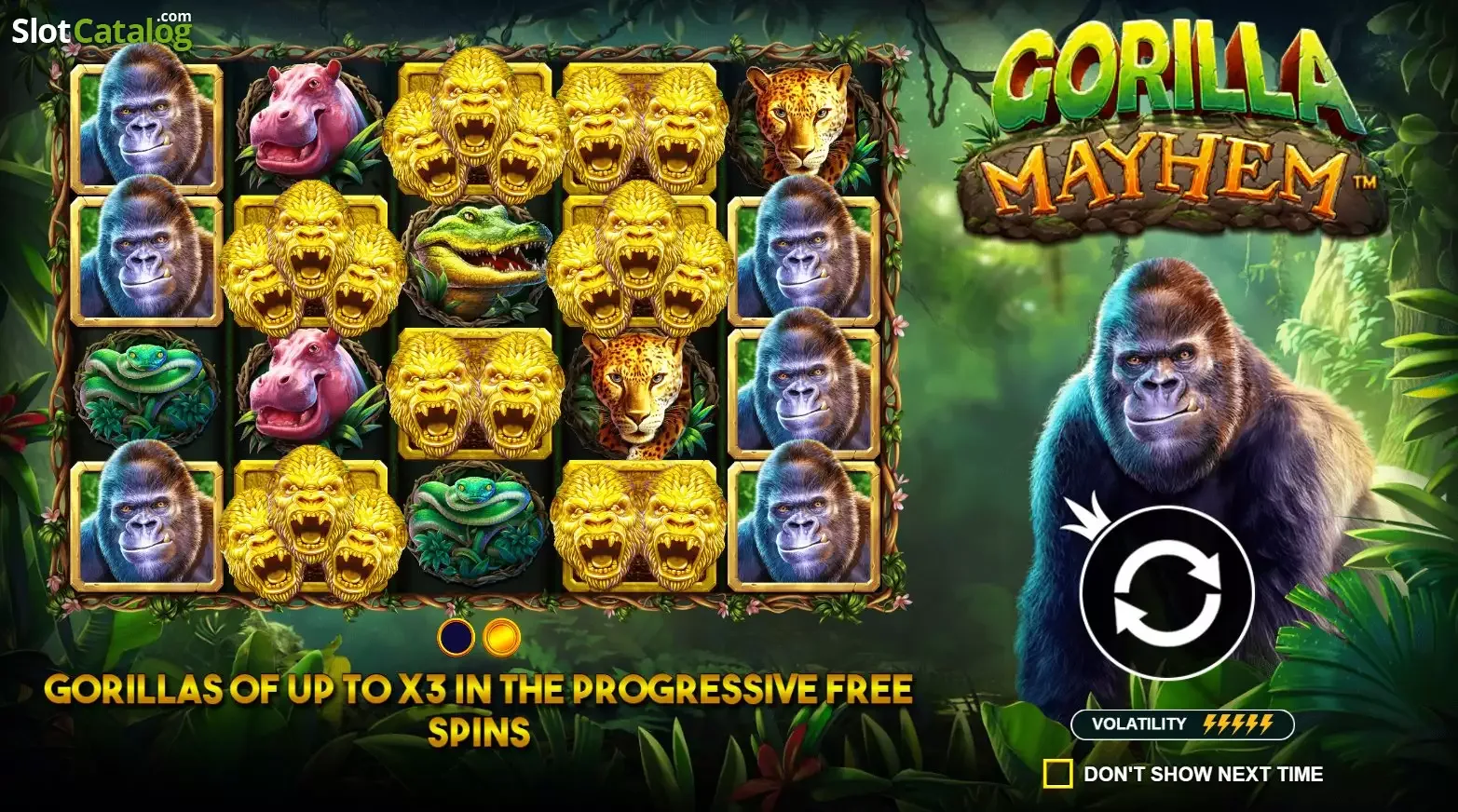 Gorilla Mayhem slot