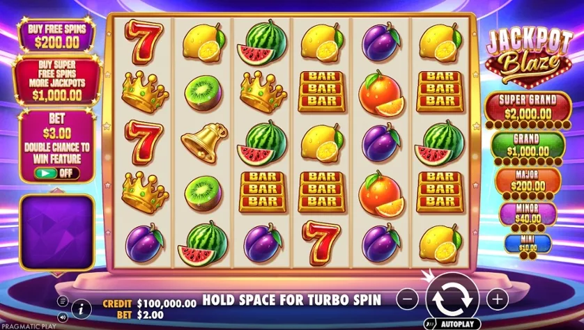 Jackpot Blaze slot