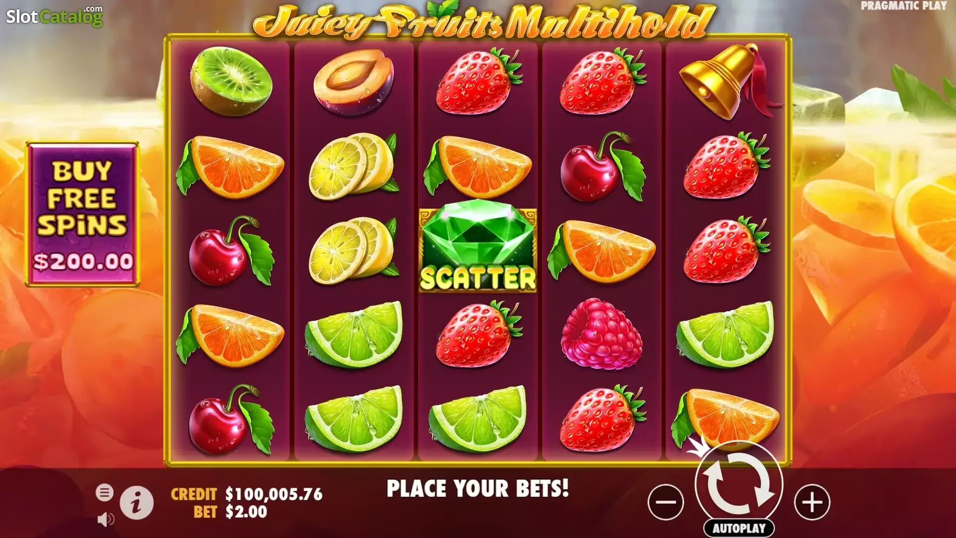 Juicy Fruits Multihold slot