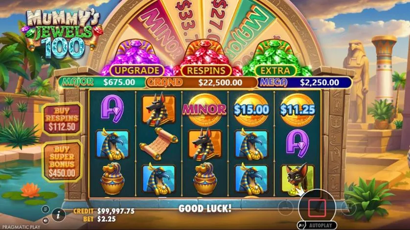 Mummy S Jewels 100 slot