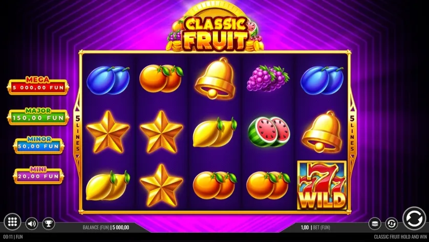 Classic Fruit Hold And Win slot