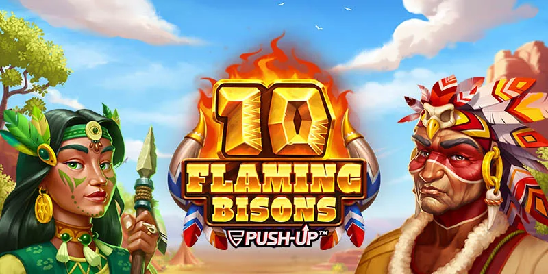 10 Flaming Bisons slot