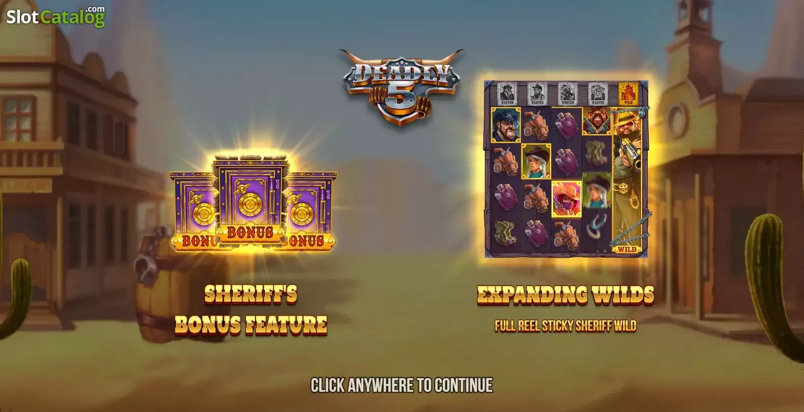 Deadly 5 slot