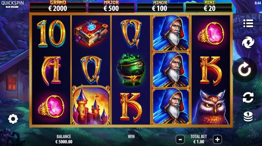 Blue Wizard slot