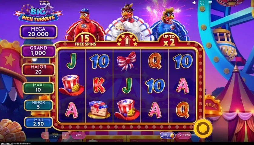 Big Rich Turkeys slot