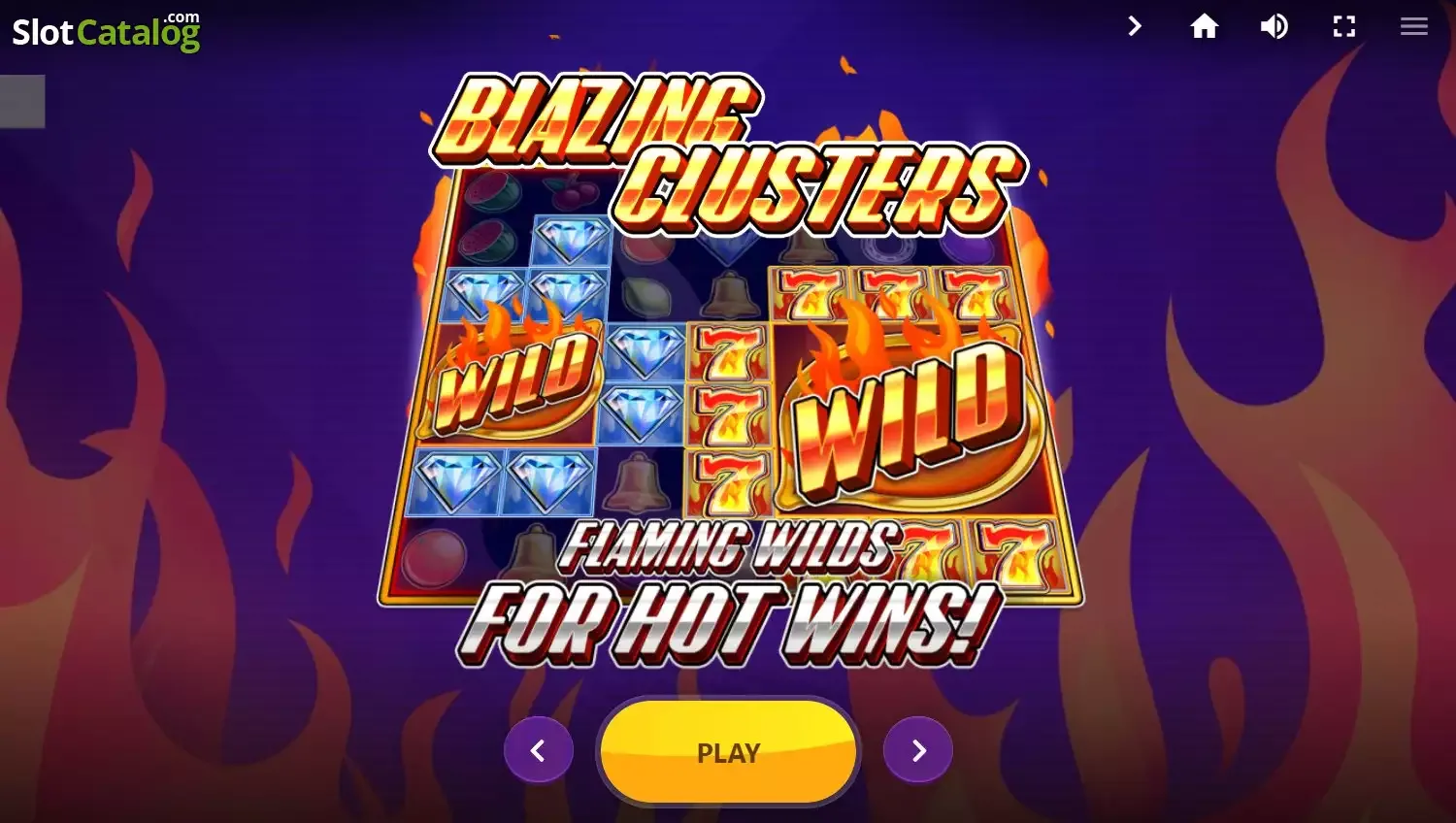 Blazing Clusters slot