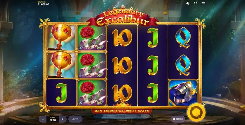 Legendary Excalibur slot