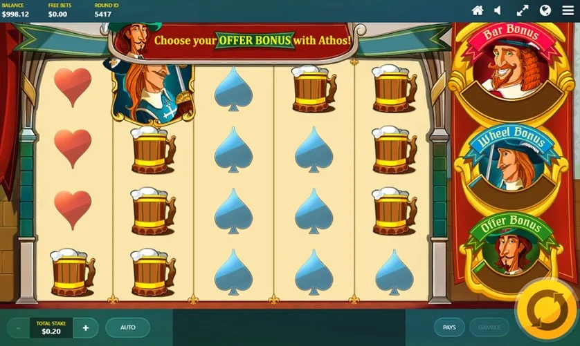 Three Musketeers slot