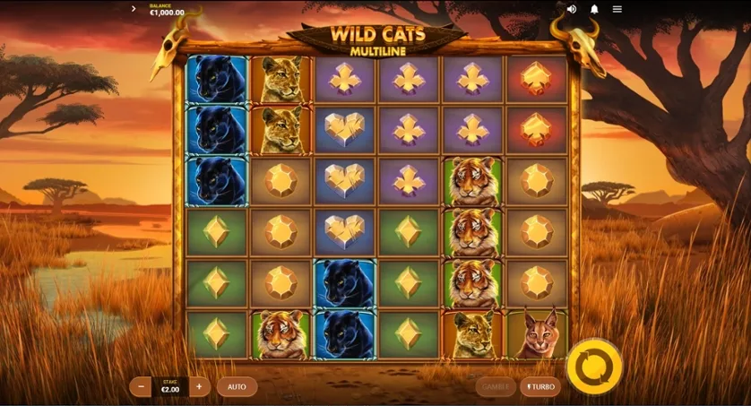Wild Cats Multiline slot