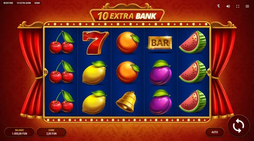 10 Extra Bank slot