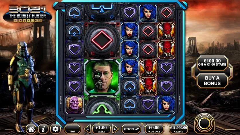 3021 The Bounty Hunter Gigablox slot