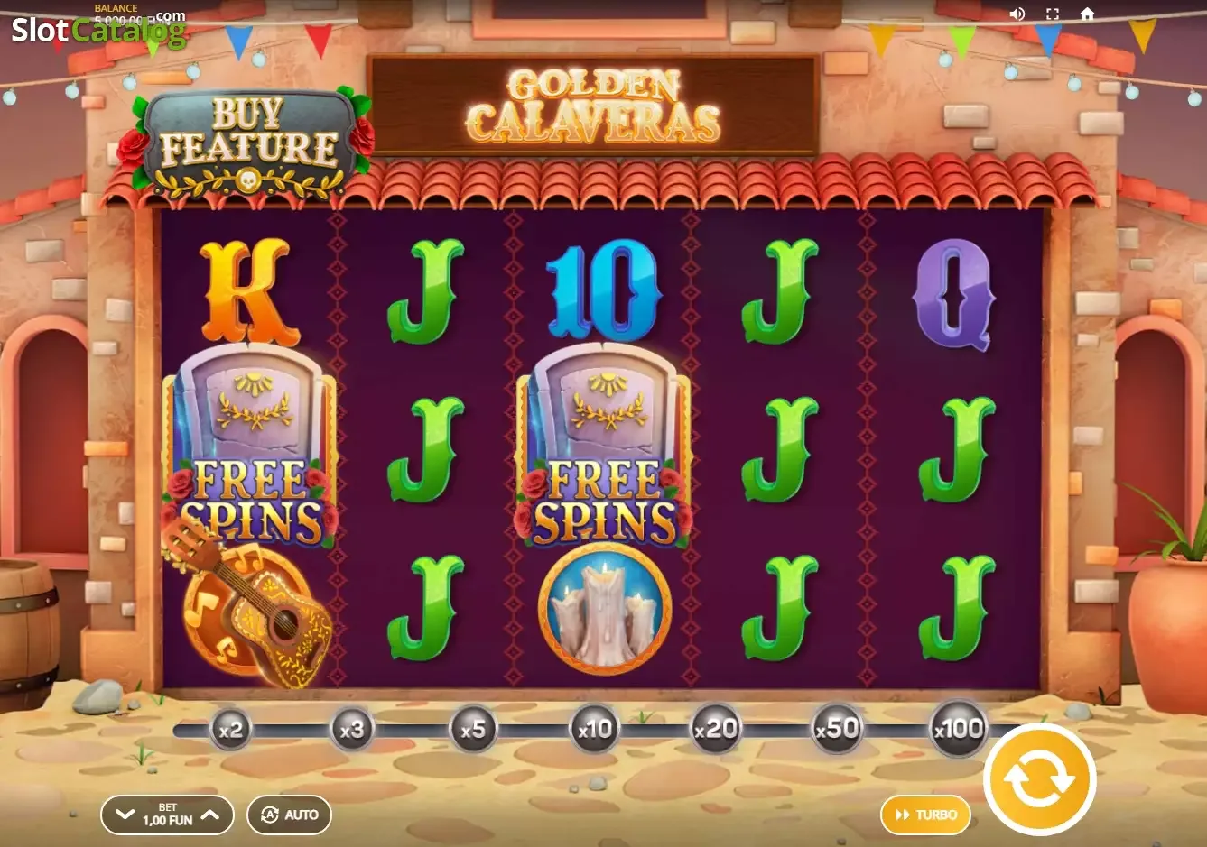 Golden Calaveras slot