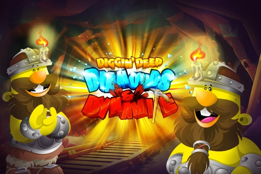 Diggin Deep Diamonds Dynamite slot