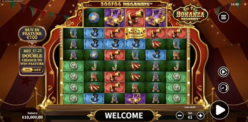 Big Top Bonanza Megaways slot