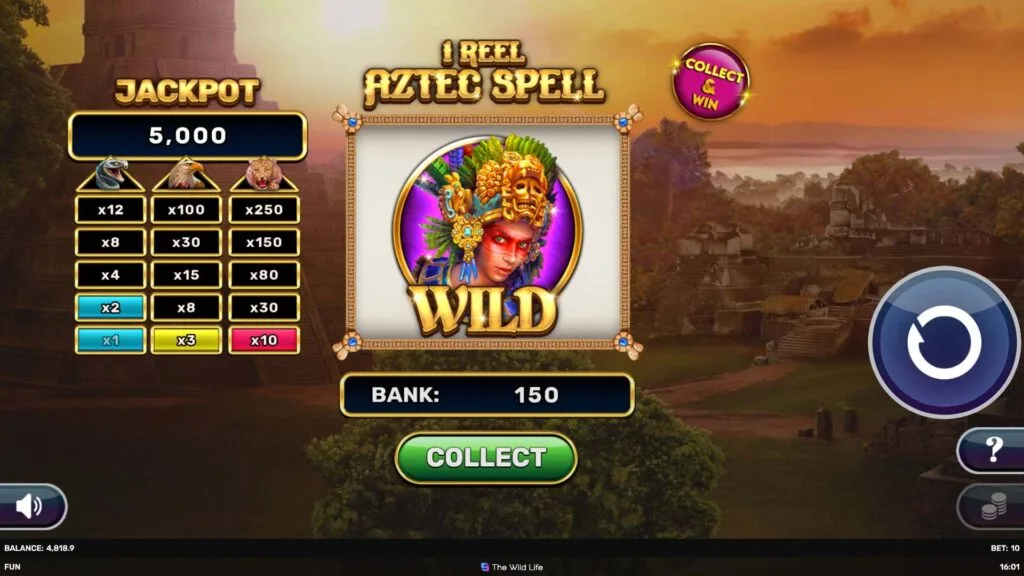 1 Reel - Aztec Spell slot