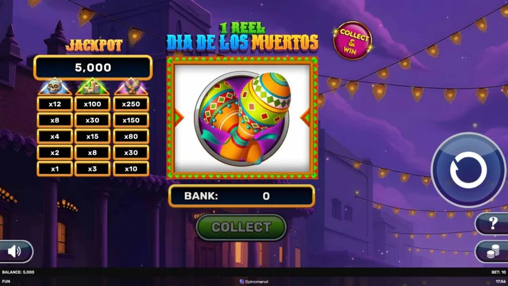 1 Reel - Dia De Los Muertos slot