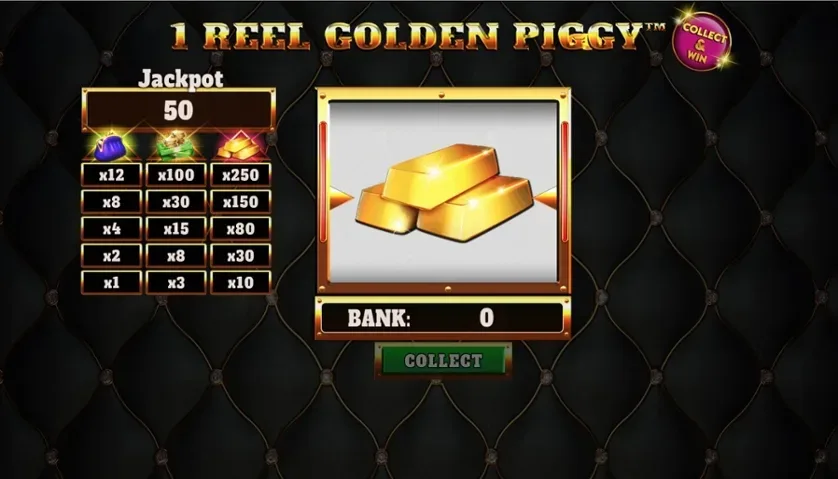 1 Reel Golden Piggy slot