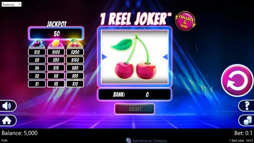 1 Reel Joker slot