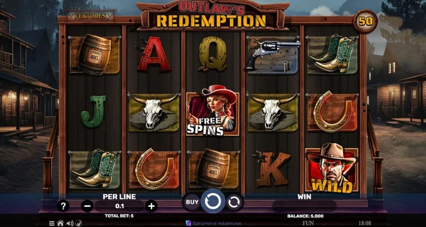 Outlaw S Redemption slot