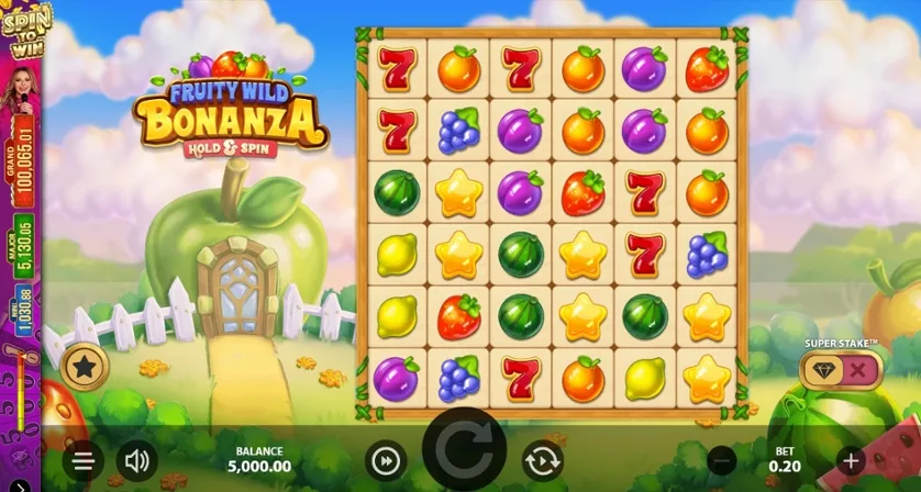 Fruity Wild Bonanza Hold And Spin slot