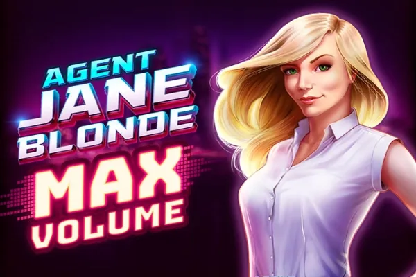 Agent Jane Blonde Max Volume slot
